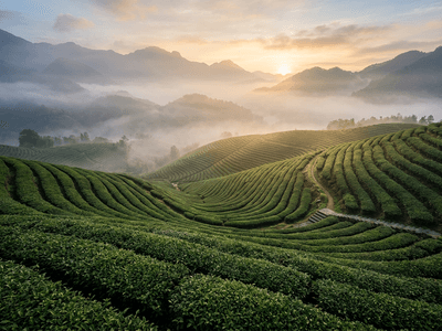 云雾茶园基地