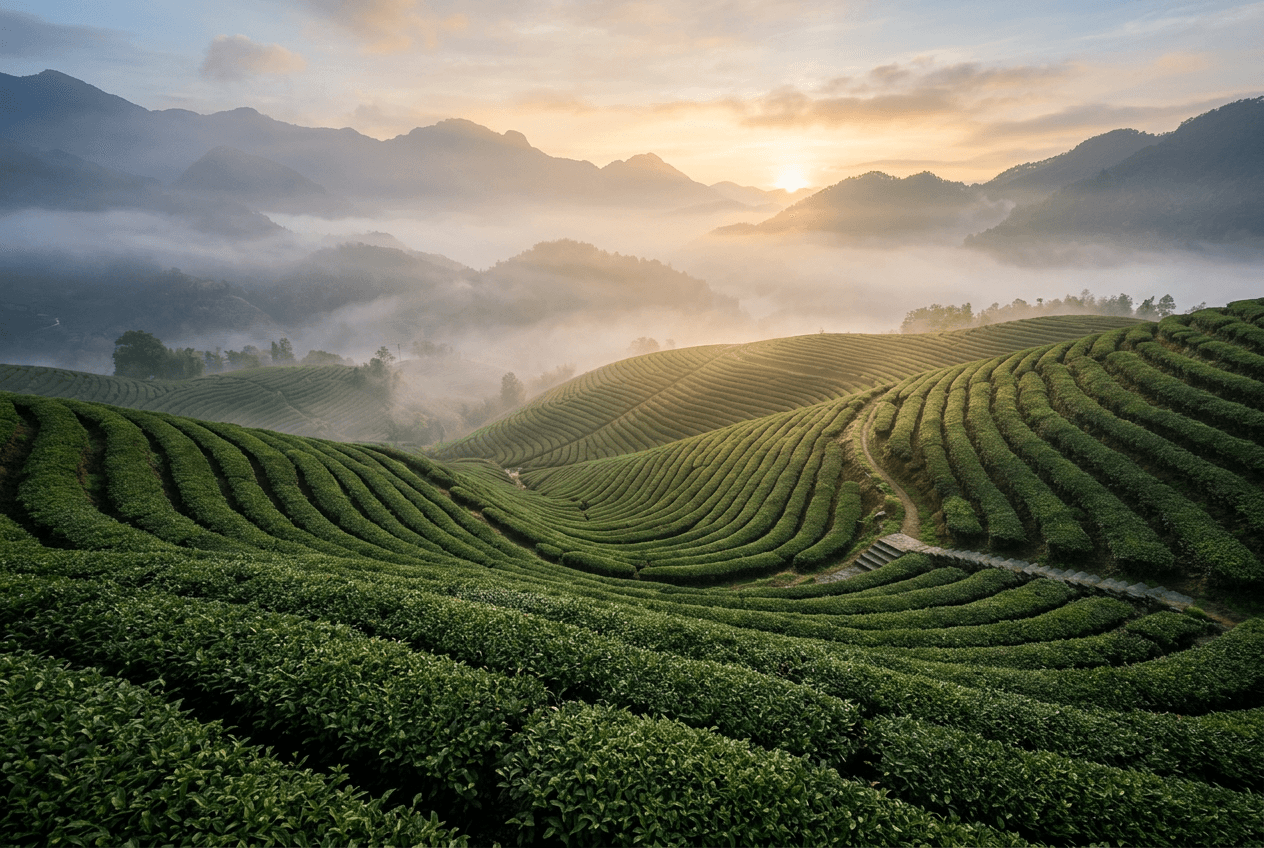 蒙顶山茶源基地